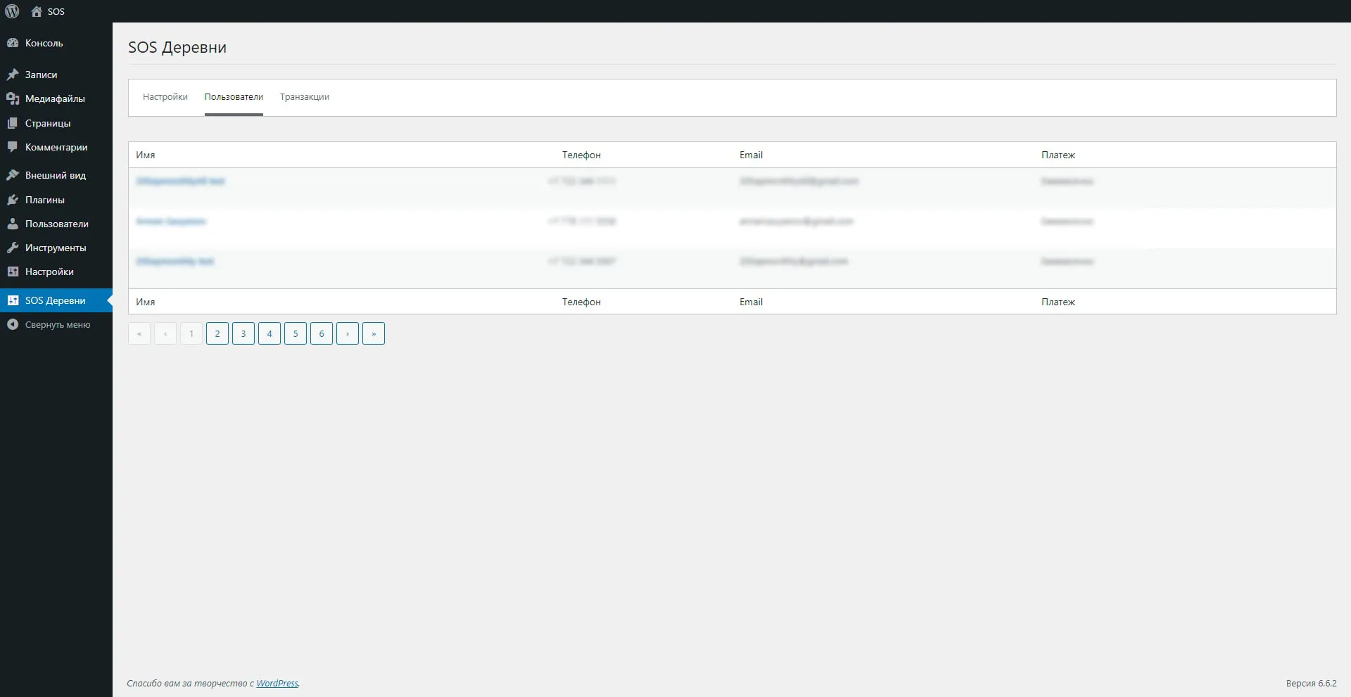 Пользователи